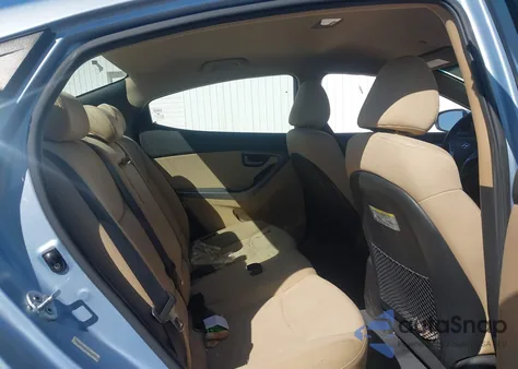 2012 Hyundai Elantra Gls (Ulsan Plant) z USA, uszkodzony, nr VIN KMHDH4AE6CU413609